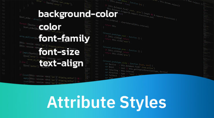 คำสั่ง HTML การเพิ่มสไตล์ให้กับข้อความ (Styles)